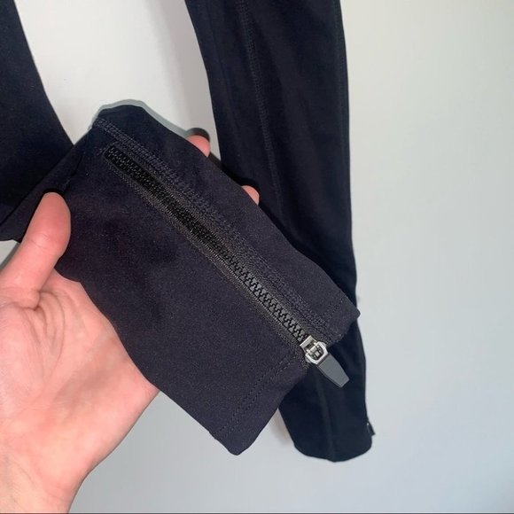 Fabletics Leggings Size Extra Small Black Trinity High-Waisted‎ Utility Zippers - Picture 5 of 13